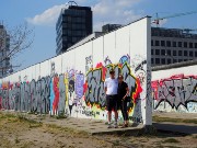 658  George & Helen @ Berlin Wall.JPG